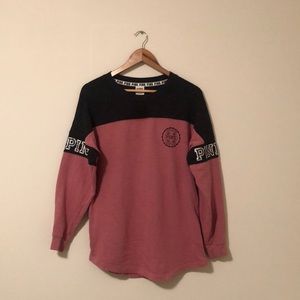 Pink oversized long sleeve